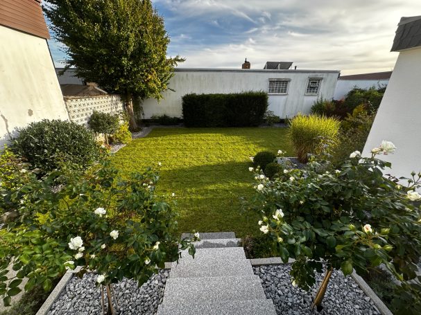 Verlegung von einer 100m2 Rollrasenfläche